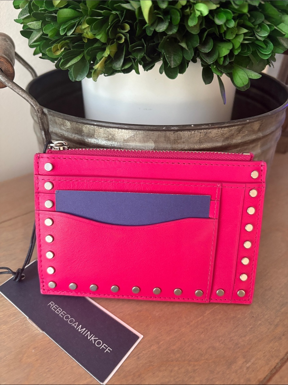 🌸REBECCA MINKOFF JET CARD CASE WALLET NWT 🌸